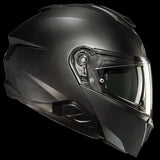 HJC i91 Modular Motorcycle Helmet Semi Flat Black