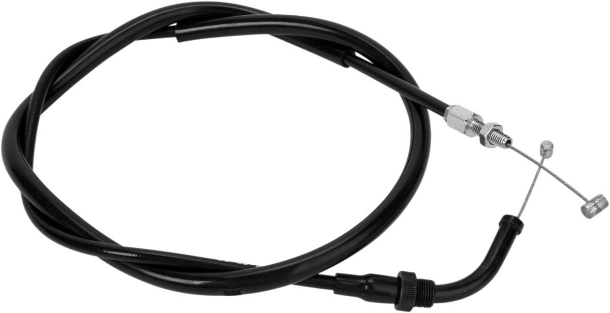 MOTION PRO Black Vinyl Throttle Cable - Push - Honda 02-0335