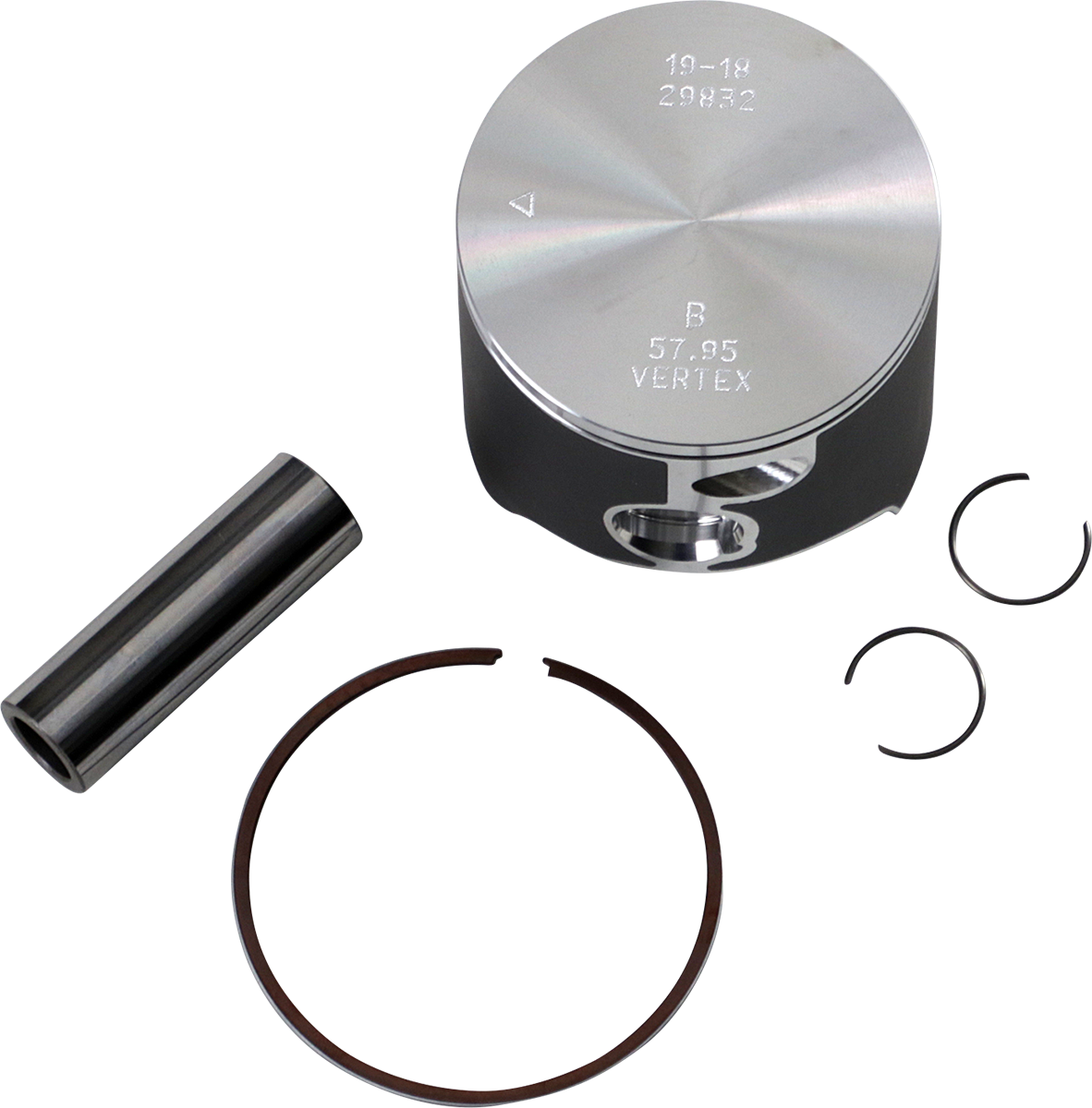 VERTEX Piston Kit - 57.95 mm - Husqvarna TE150I | KTM 150 SX/XC-W/XC-W TPI 24233B