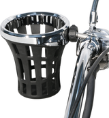 Ciro Drink Holder - 7/8" - 1" Clamp - Chrome 50812 - Cycle City Outdoors