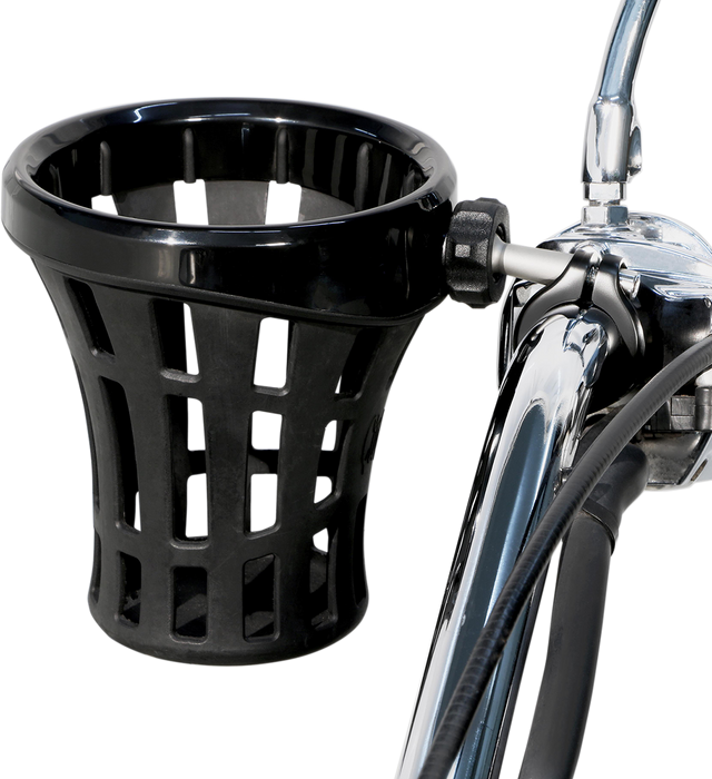 Ciro Drink Holder - 7/8" - 1" Clamp - Black 50913 - Cycle City Outdoors