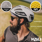 Kali Protectives - Uno Helmet Solid - Matte Black - L/XL - Cycle City Outdoors