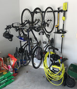 G-Bike | Adjustable Wall Storage System | Holds 5 Bikes