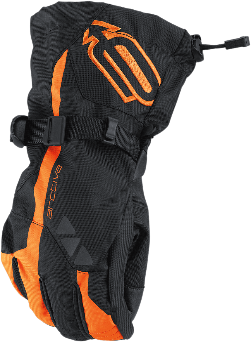 ARCTIVA Pivot Gloves - Black/Orange - Medium 3340-1322