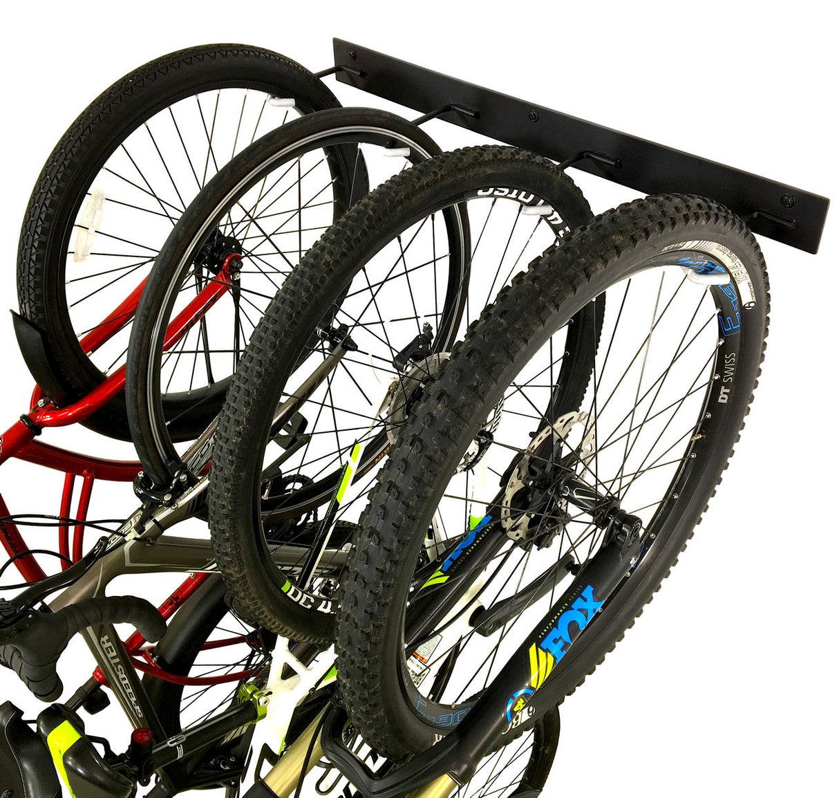 Blackstone Bike Storage Rack | 8 Bikes | Black