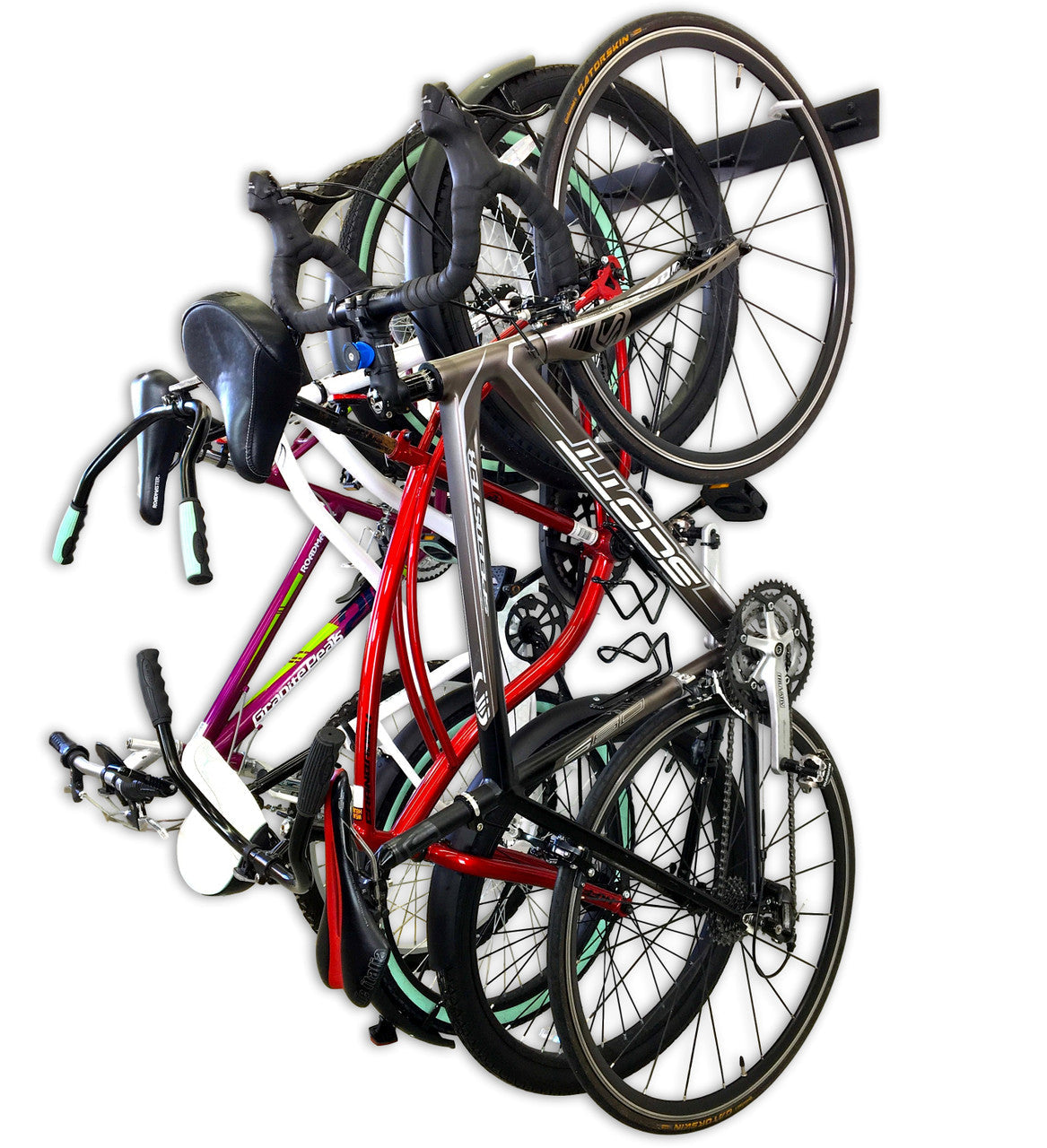 Blackstone Bike Storage Rack | 8 Bikes | Black