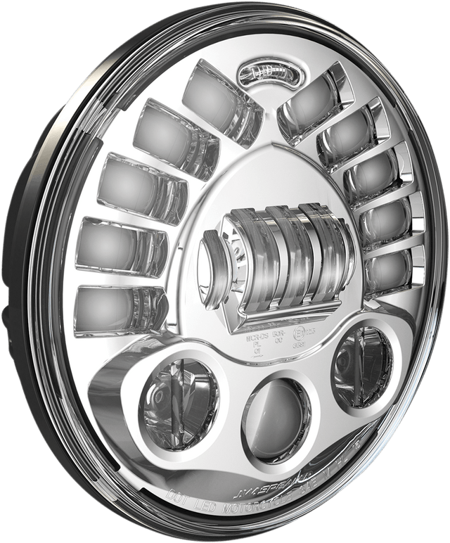 Custom Dynamics Adaptive Headlight with Mount - Chrome PB-7PA-C - Cycle City Outdoors