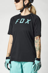 Fox Racing - Defend SS Jersey - Black - M - Cycle City Outdoors