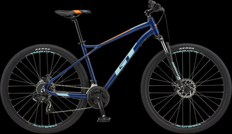 GT - 2022  Aggressor Expert L Blue - Cycle City Outdoors