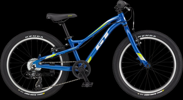 GT - 2021 Stomper Prime 20'' Blue/Yellow - Cycle City Outdoors