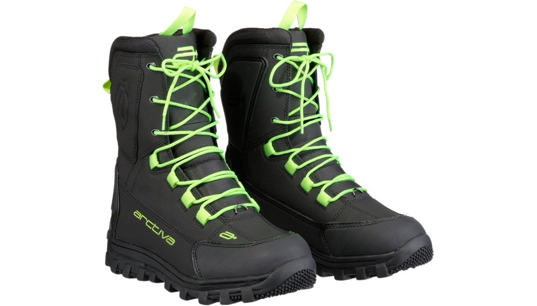 ARCTIVA Advance Boots - Black/Hi-Viz - Size 12 3420-0652