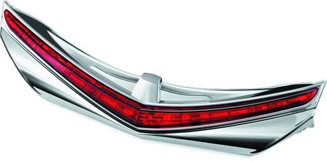 Kuryakyn L.E.D. Rear Fender Tip 12-17 GL1800 Chrome Red Lens - Cycle City Outdoors