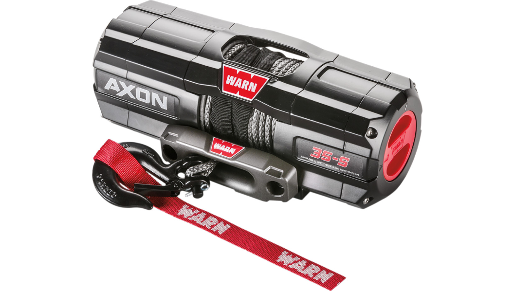 WARN AXON 35-S Winch - Synthetic Rope 101130