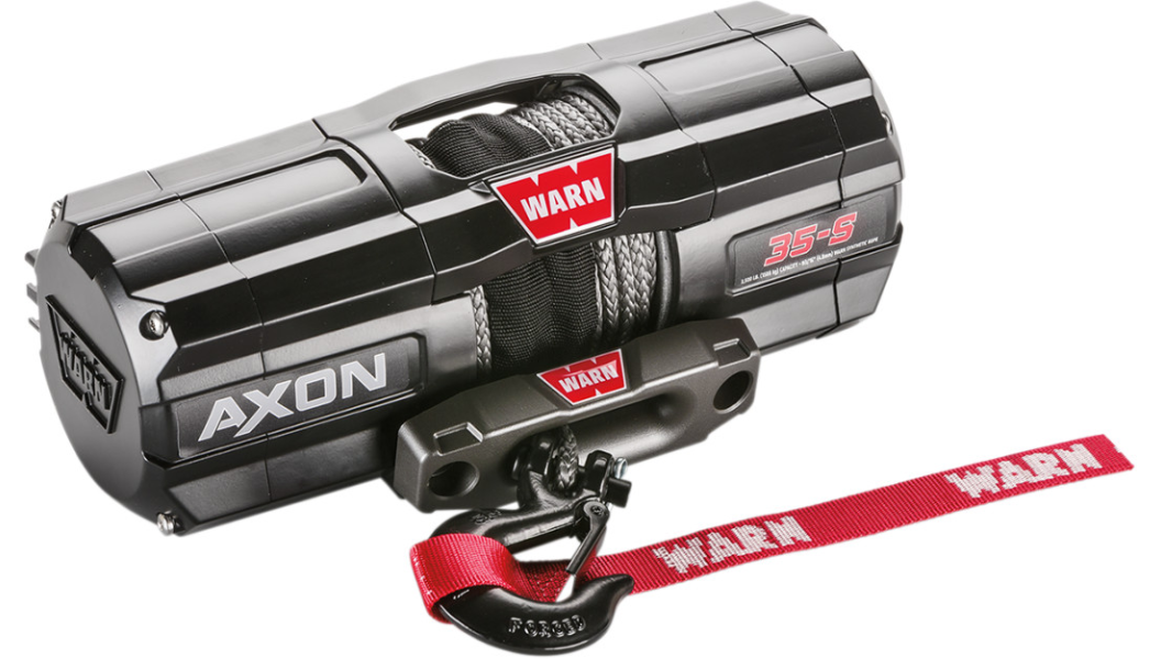 WARN AXON 35-S Winch - Synthetic Rope 101130