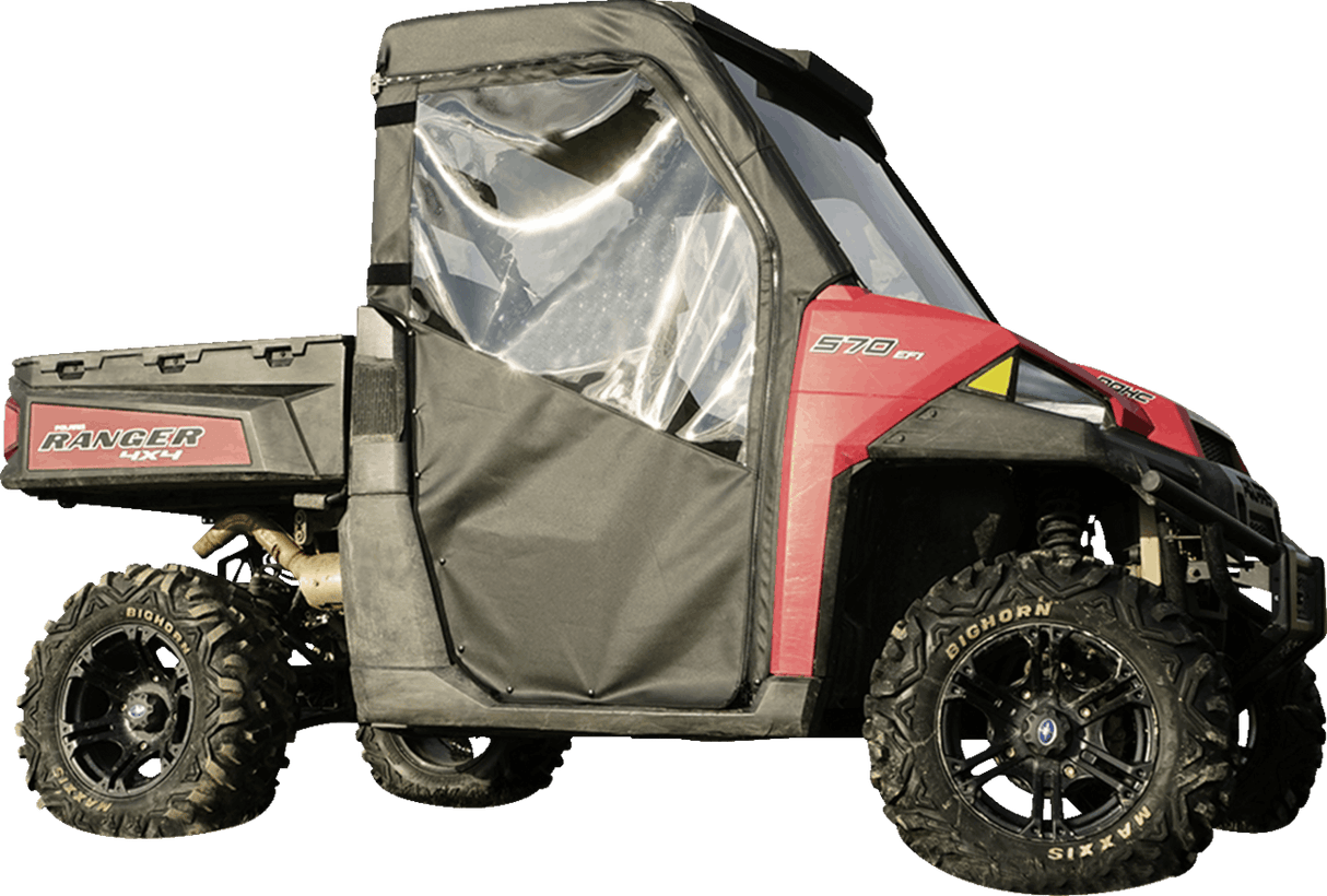 SEIZMIK Full Doors And Rear Window - Black - Polaris Ranger 51-20992