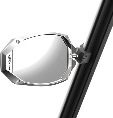 SEIZMIK Mirror - Photon - Side View - Oval - Black/Silver - Pro Fit 56-18109