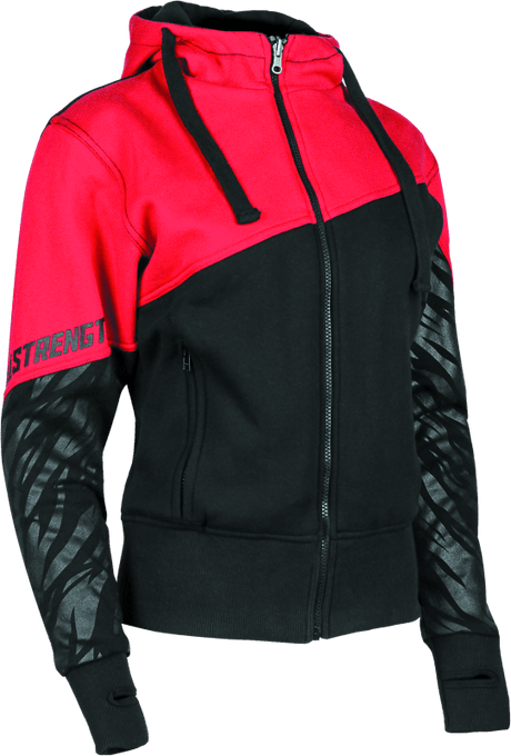 Speed and Strength Cat Outa Hell Hoody Red/Black Womens - Small - Cycle City Outdoors