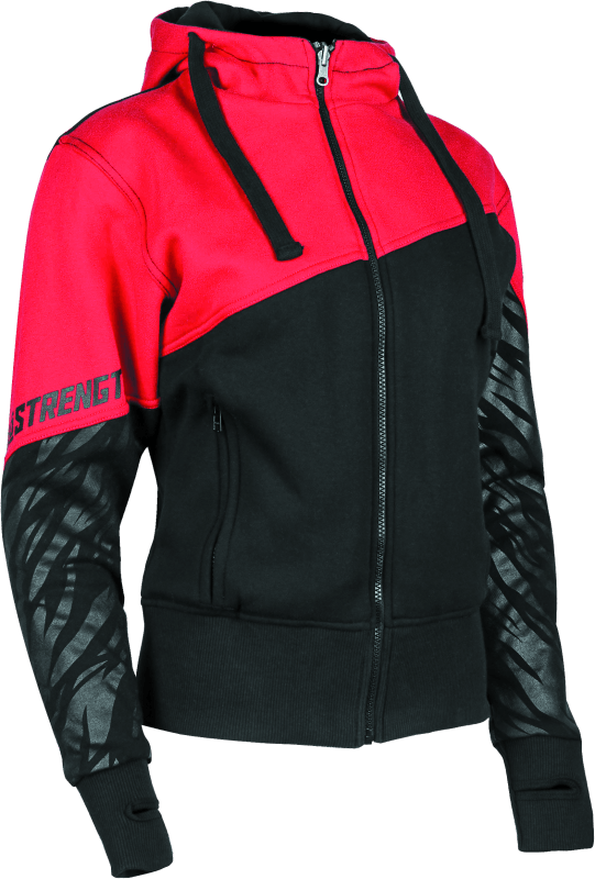 Speed and Strength Cat Outa Hell Hoody Red/Black Womens - XL - Cycle City Outdoors