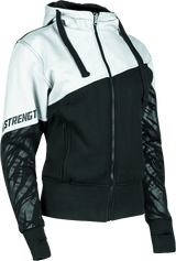 Speed and Strength Cat Outa Hell Hoody White/Black Womens - Small - Cycle City Outdoors