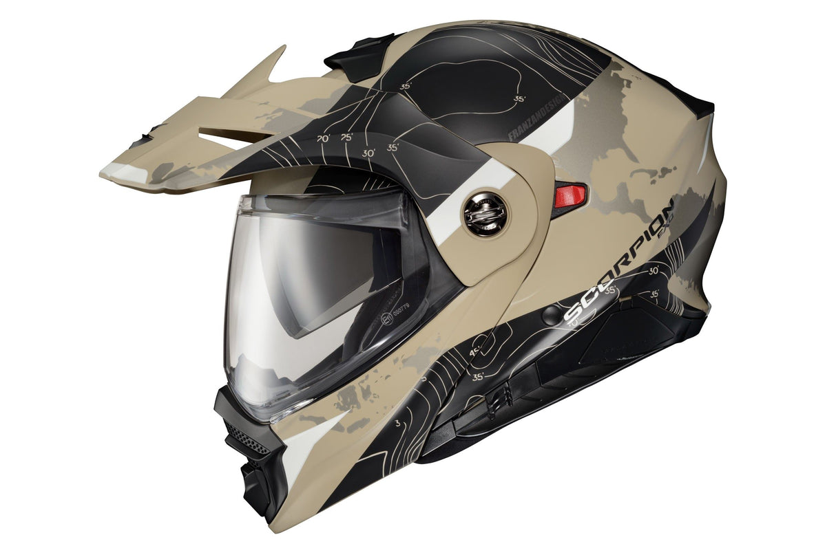 Scorpion Exo - At960 Modular Helmet Topographic