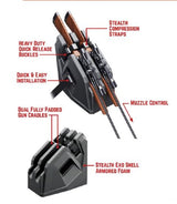 Seizmik - In Cab On Seat Gun Rack (2-Gun)