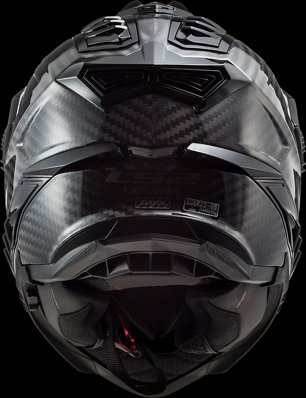 LS2 - Explorer C Solid Adventure Motorcycle Helmet