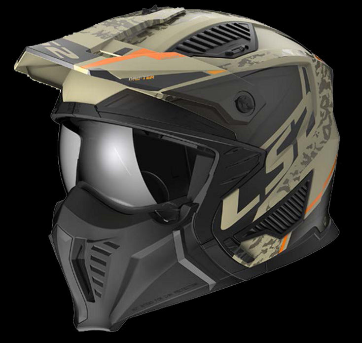 LS2 - Drifter Open Face Helmet