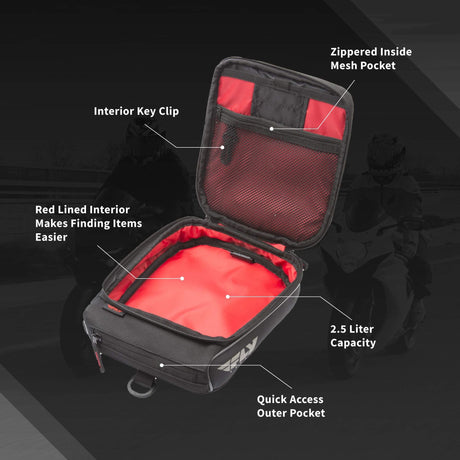 Fly Racing - Mini Tank Bag (Open Box) - Cycle City Outdoors