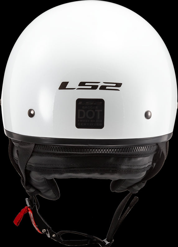 LS2 Bagger DOT Approved Motorcycle Half Helmet