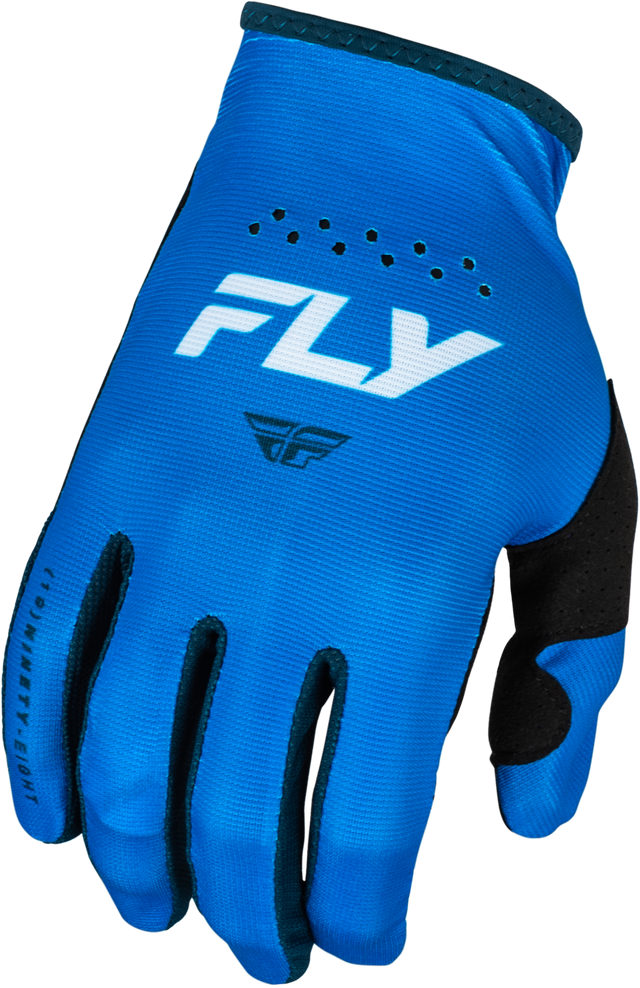 Youth Lite Gloves Blue/White Yl - Cycle City Outdoors