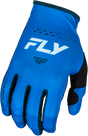 Youth Lite Gloves Blue/White Yl - Cycle City Outdoors