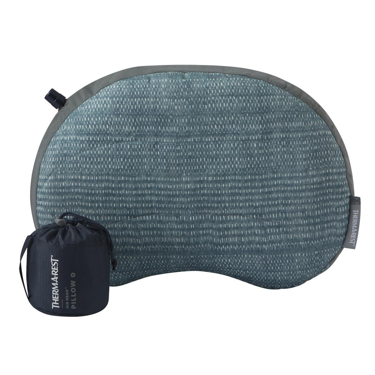 Therm-A-Rest AirHead Pillow Reg BluWoven - Cycle City Outdoors