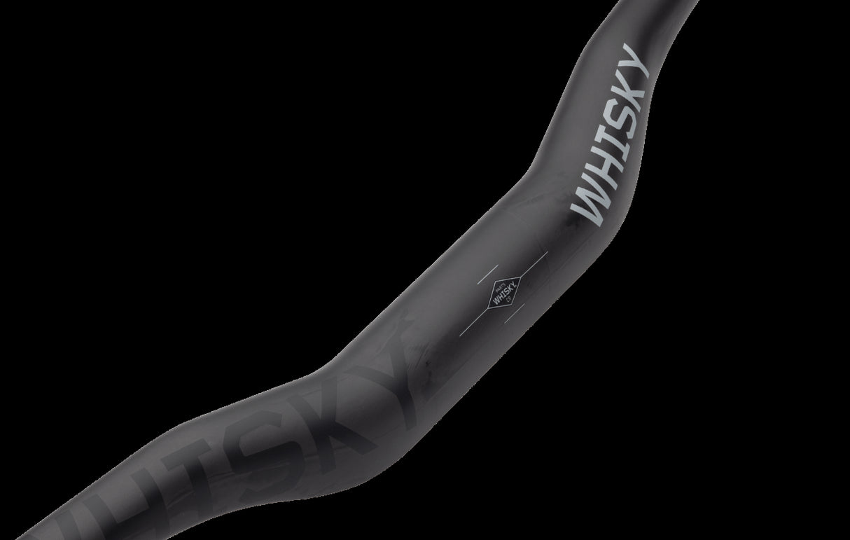 WHISKY - No.9 Carbon Handlebar - 25mm Rise 31.8 760mm - Cycle City Outdoors