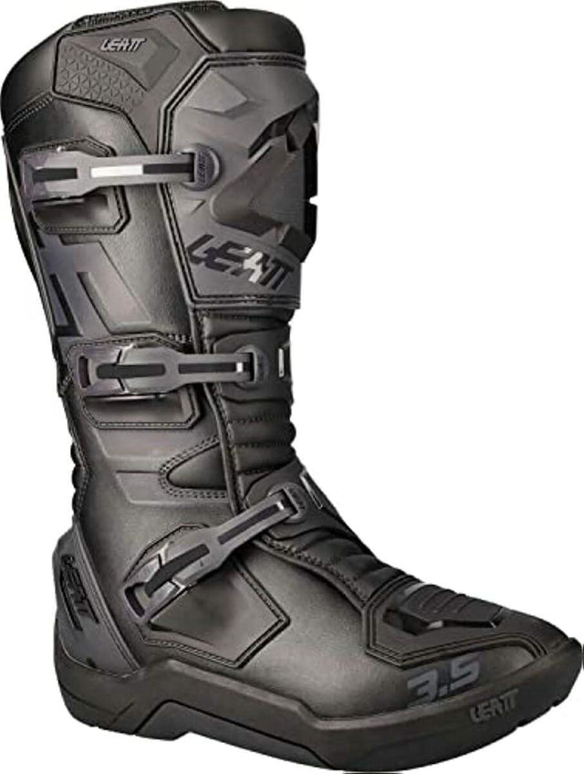 Leatt - 3.5 Boot Adult Black & White - Cycle City Outdoors