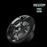 Wet Sounds RECON Series 8" Coaxial Speakers with RGB Backlighting