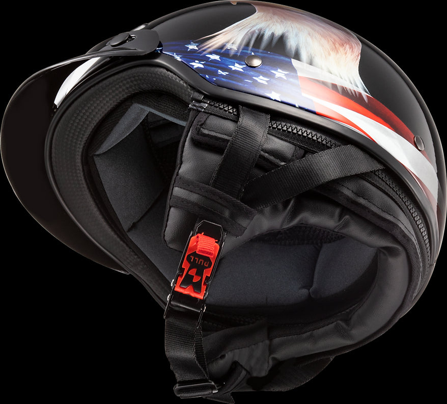 LS2 - Bagger Half Helmet Helmet - Murica