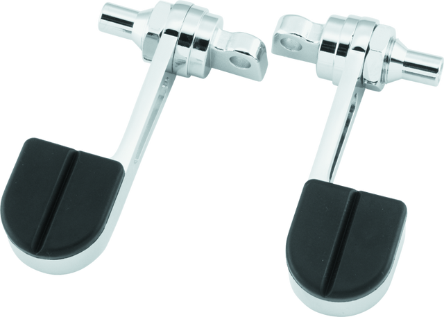 Kuryakyn ISO Peg Stirrups Without Pegs With Male Mount Adapter (Pair) - Cycle City Outdoors