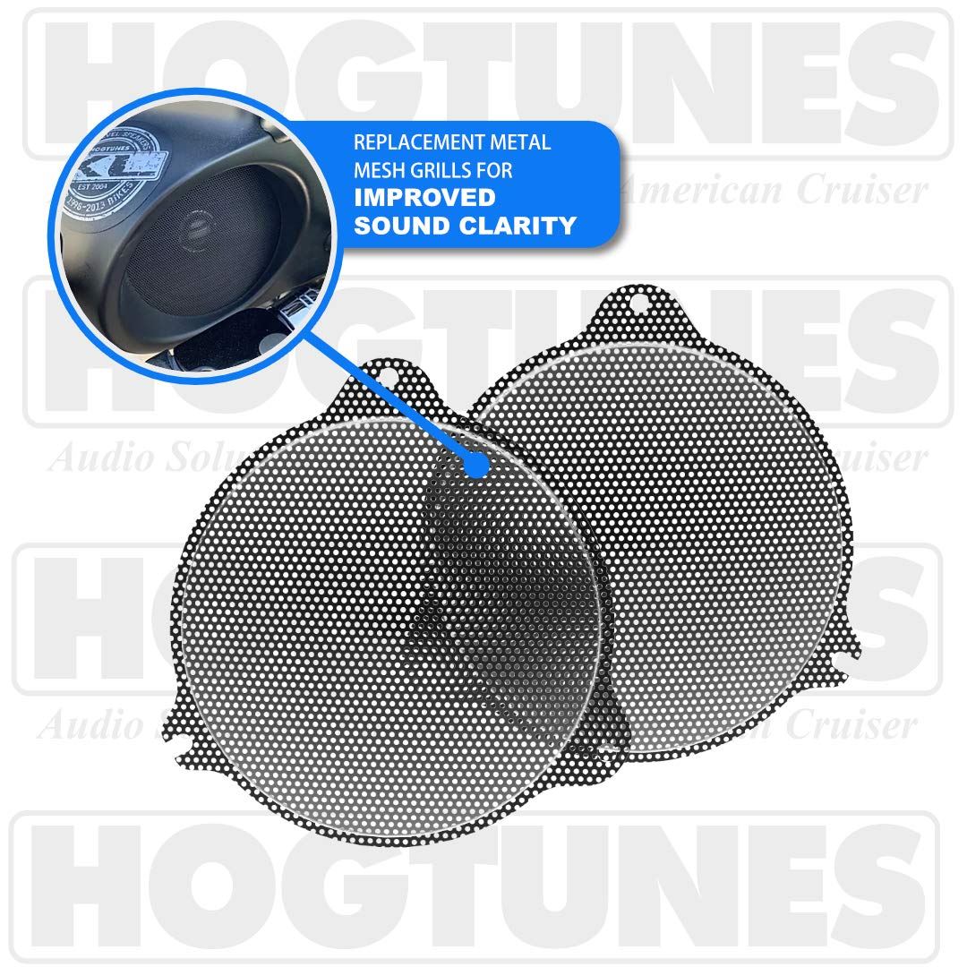 Hogtunes - - 462F-RM - 6.5" Front Speaker Kit - Cycle City Outdoors