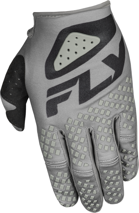 Youth Kinetic Sym Gloves Grey/Black Ys - Cycle City Outdoors