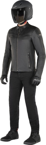 Alpinestars - Blacktrack Leather Jacket