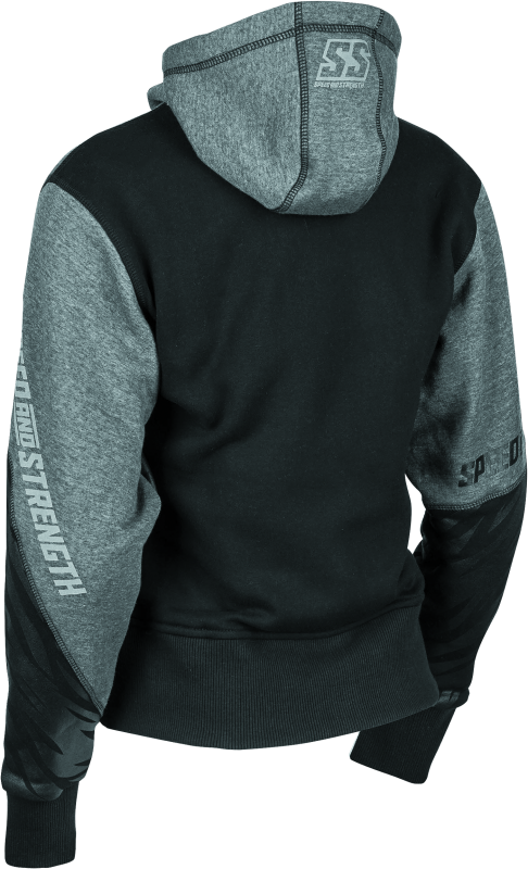 Speed and Strength Cat Outa Hell Hoody Grey/Black Womens - XS - Cycle City Outdoors