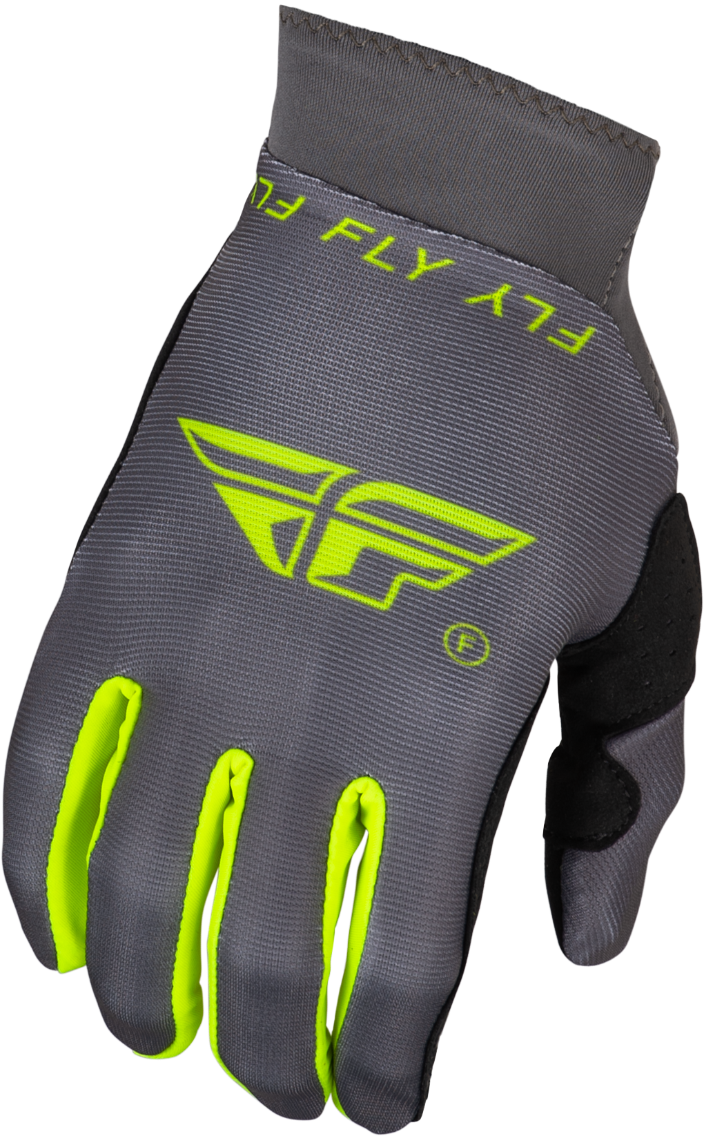 Youth Pro Lite Gloves Charcoal/Hi Vis Yl - Cycle City Outdoors