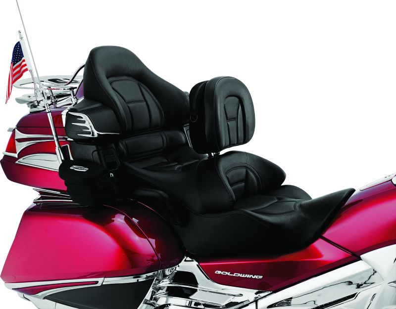 Kuryakyn Plug-N-Go Driver Backrest With Pouch - Cycle City Outdoors