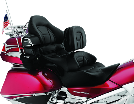 Kuryakyn Plug-N-Go Driver Backrest With Pouch - Cycle City Outdoors