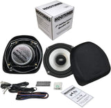 Hogtunes - FL-7W 7" Woofer Kit for Harley-Davidson Touring Models with Vented Fairing Lowers - Cycle City Outdoors