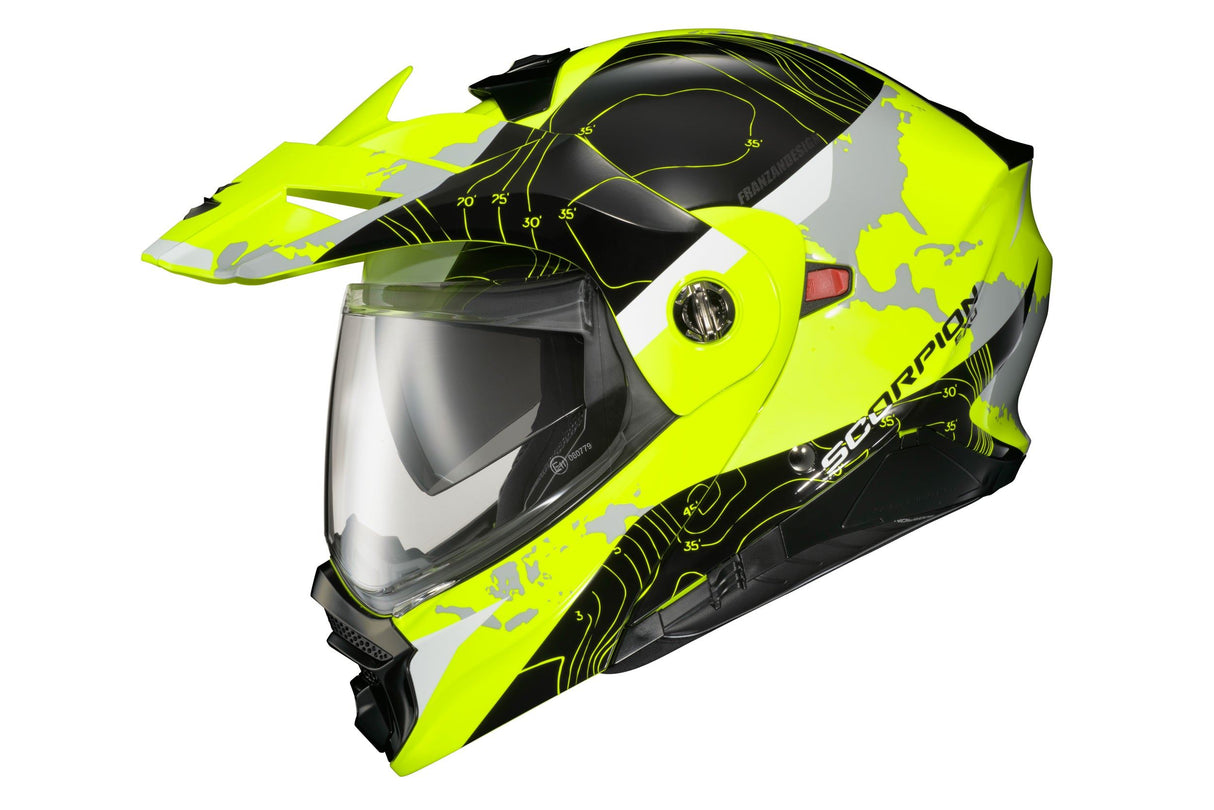 Scorpion Exo - At960 Modular Helmet Topographic