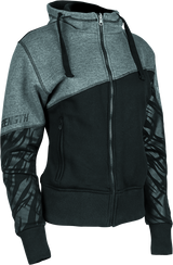 Speed and Strength Cat Outa Hell Hoody Grey/Black Womens - XS - Cycle City Outdoors