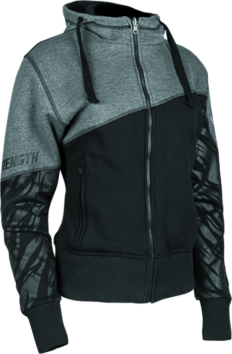 Speed and Strength Cat Outa Hell Hoody Grey/Black Womens - XS - Cycle City Outdoors