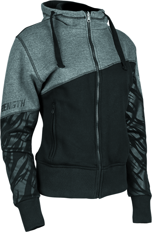 Speed and Strength Cat Outa Hell Hoody Grey/Black Womens - XS - Cycle City Outdoors