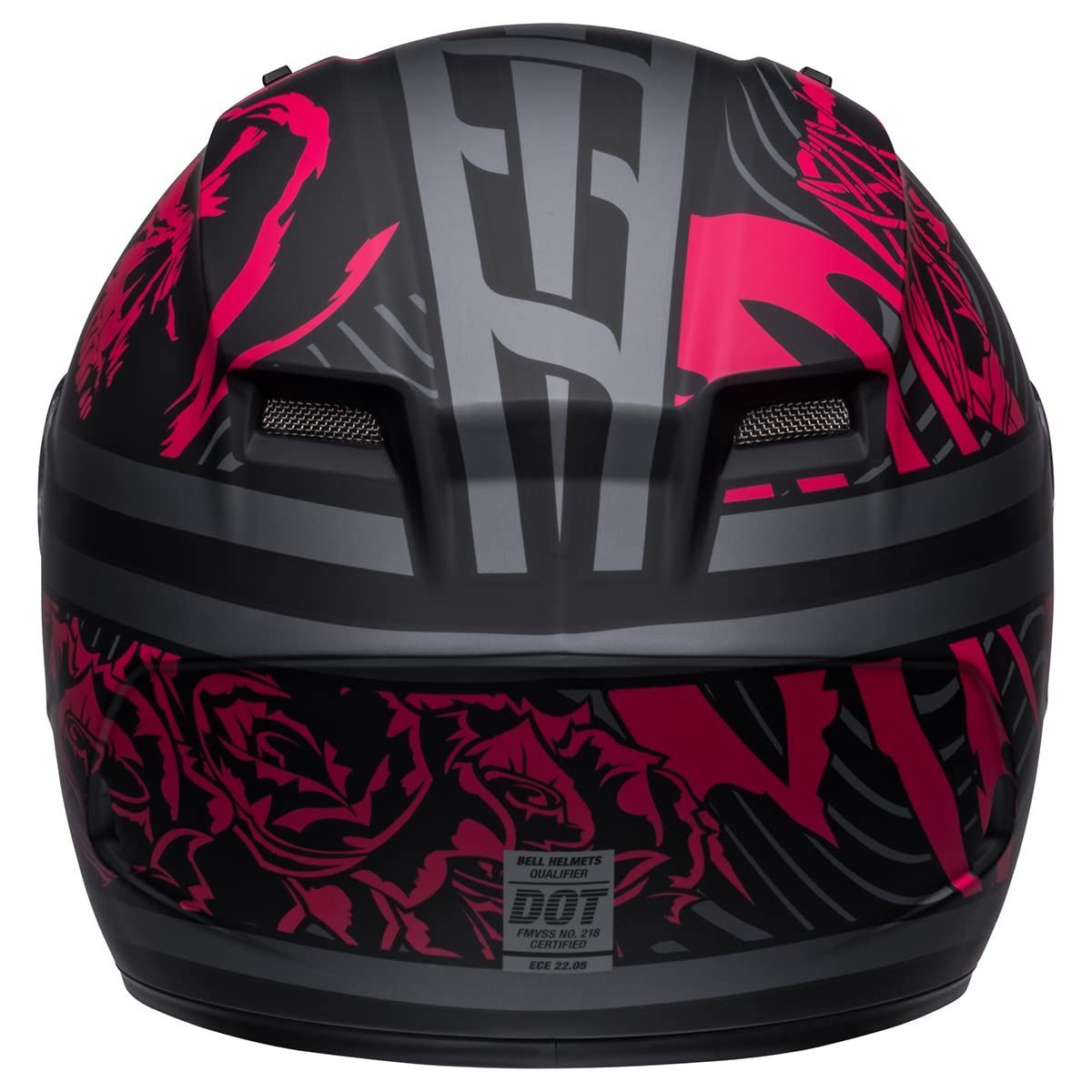 Bell - Qualifier Full Face Helmet - Rebel - Black/Pink - M - Cycle City Outdoors